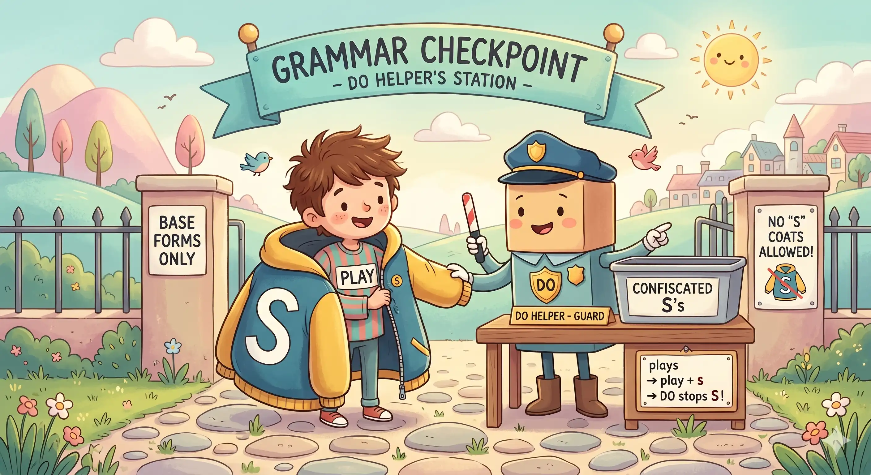 动词脱掉伪装的图